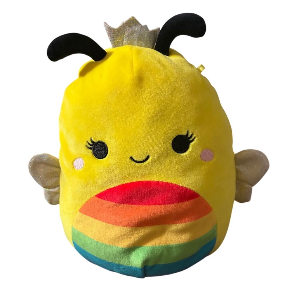 Squishmallow Sunny the Bee With Rainbow Belly 8"